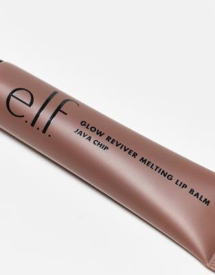 E.l.f. Glow Reviver Melting Lip Balm - Java Chip-brown In Brown