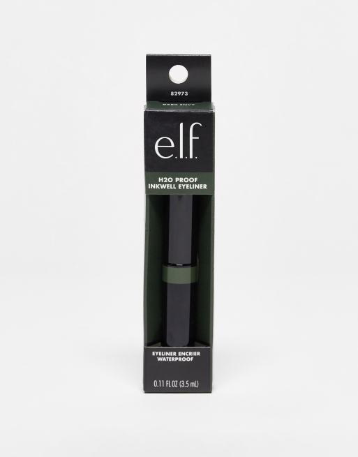 e.l.f - H2O Proof Inkwell - Eyeliner in 'Dark Envy', 4 van 4