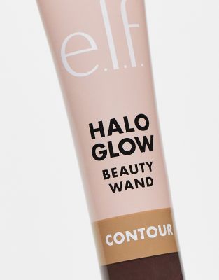 E.l.f. Halo Glow Contour Beauty Wand - Deep/rich-neutral In Brown