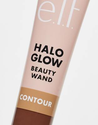 E.l.f. Halo Glow Contour Beauty Wand - Tan/deep-neutral In Brown