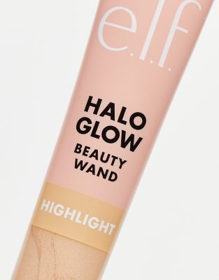 E.l.f. Halo Glow Highlight Beauty Wand - Champage Campaign-gold In Gold