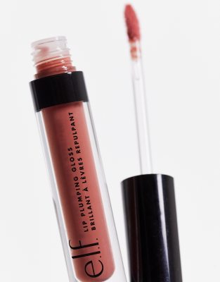 E.l.f. Lip Plumping Gloss - Mocha Twist-brown In Brown