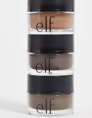 E.l.f. Lock On Liner And Brow Cream-brunette In Brunette