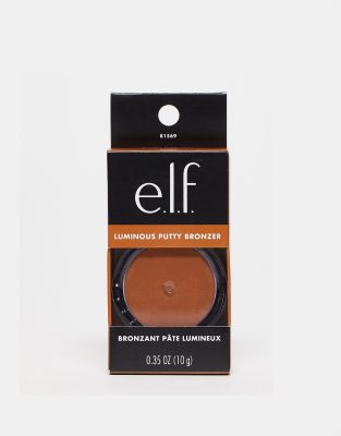 e.l.f. - Luminous Putty Bronzer - Bronzer - Day Trip-Brown