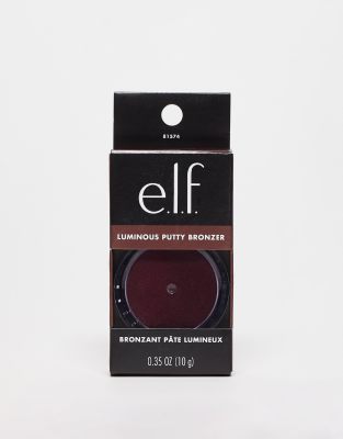 e. l.f. - Luminous Putty Bronzer - Bronzer - Frequent Flyer-Braun