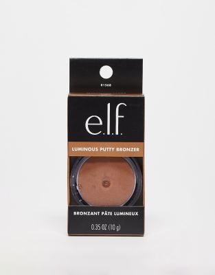 e. l.f. - Luminous Putty Bronzer - Bronzer - Seaside Shimmer-Braun