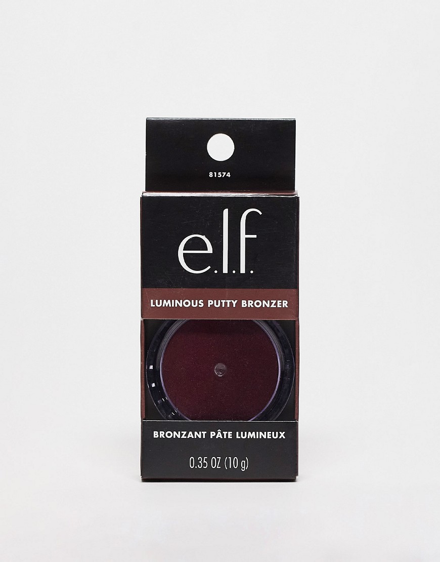 e. l.f. Luminous Putty Bronzer - Frequent Flyer-Brown