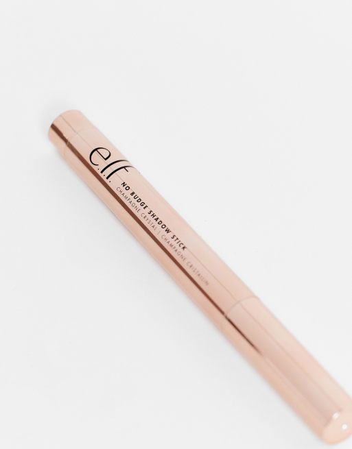 e.l.f. – No Budge Shadow Stick – Cień do powiek w sztyfcie – Champagne Crystal, 4 z 4