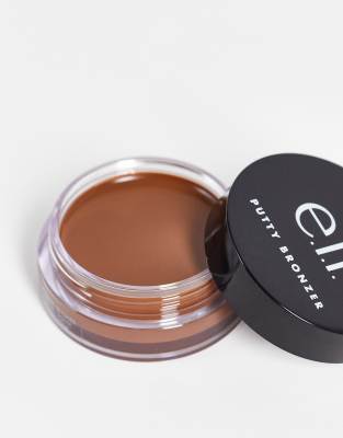 E.l.f. Putty Bronzer - Bronzed Belle-brown In Brown
