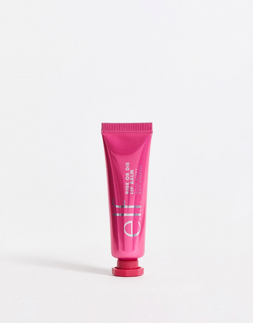 e.l.f. Ride Or Die Lip Balm - Boss Berry-Pink