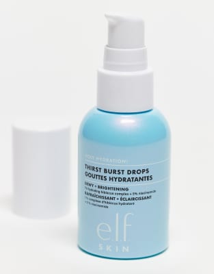 E.l.f. Skin Holy Hydration! Thirst Burst Drops-no Color In Transparent