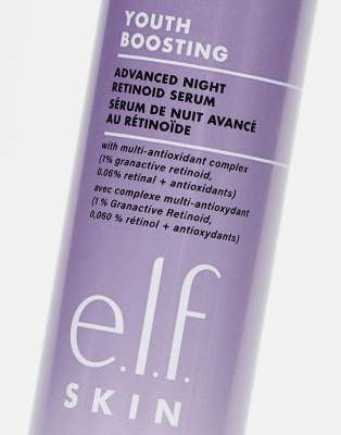 E.l.f. Skin Youth Boosting Advanced Night Retinoid Serum-no Color