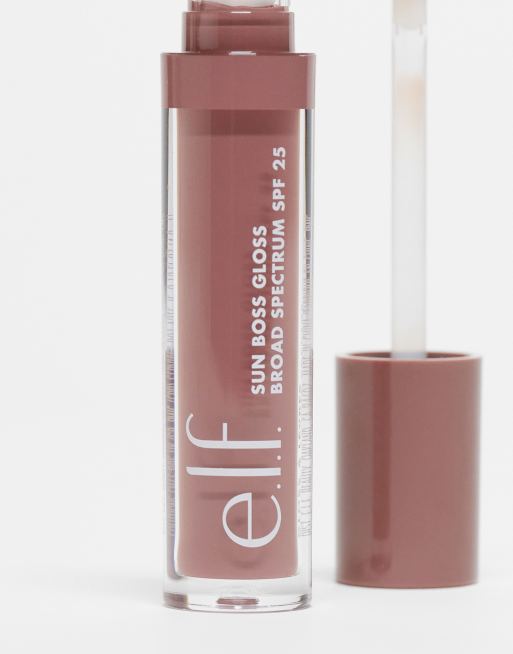 e.l.f. – Sun Boss – Błyszczyk z filtrem SPF 25 w odcieniu It's Your Mauve, 4 z 4