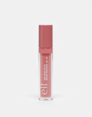 e.l.f. - Sun Boss Gloss - Lipgloss mit LSF 25 - Blush Much-Rosa