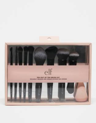 e.l.f. - Ten out of Ten - Pinsel-Set-Keine Farbe