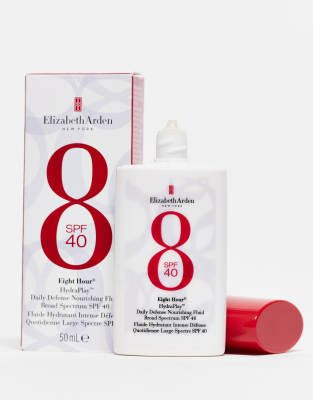 Elizabeth Arden - Eight Hour HydraPlay Daily Defense -Pflegendes Fluid mit Breitband-Sonnenschutz LSF 40, 50 ml-Keine Fa...