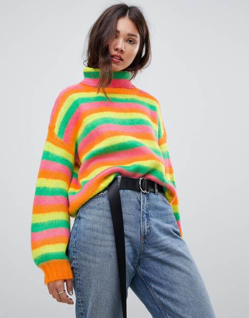 Neon jumper hotsell