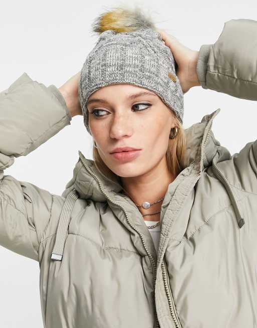 Grey beanie hot sale hat womens