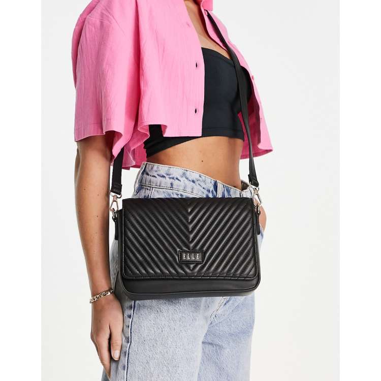 elle leather crossbody bag