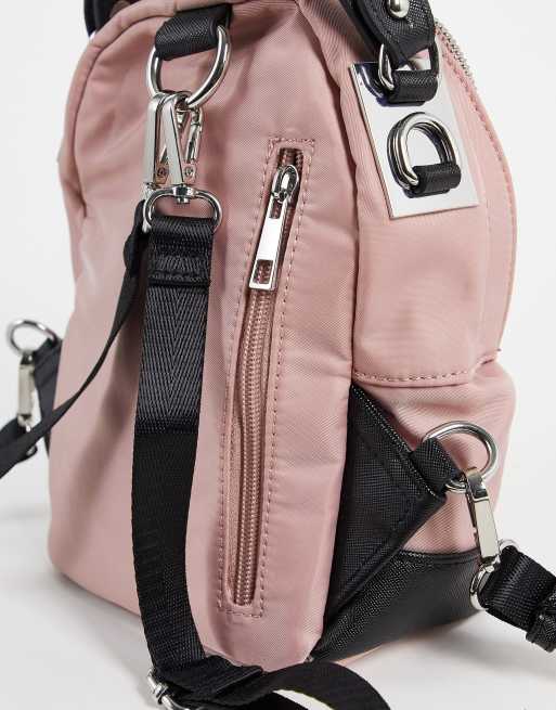 ELLE Sport mini zip backpack in pink