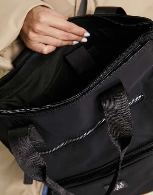 Elle Sport – Quadratischer Rucksack in Schwarz, 3 von 4