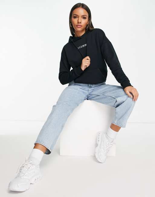 Elle Sport Signature hoodie in black | ASOS