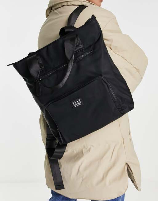 Elle Sport square backpack in black