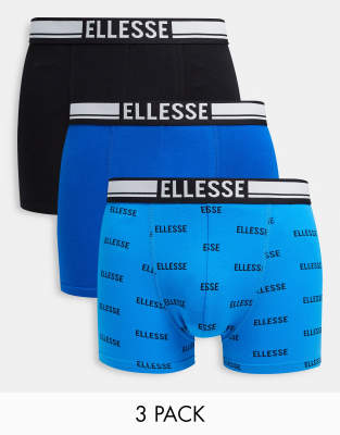 Ellesse Ambria Boxershorts 3er Pack - Bequeme Unterwäsche Für Jeden Tag