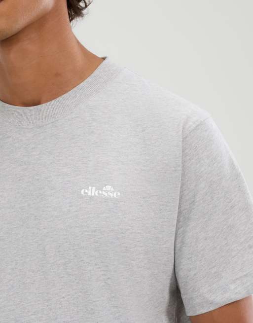ellesse Acciano t-shirt in light grey marl, 4 of 4