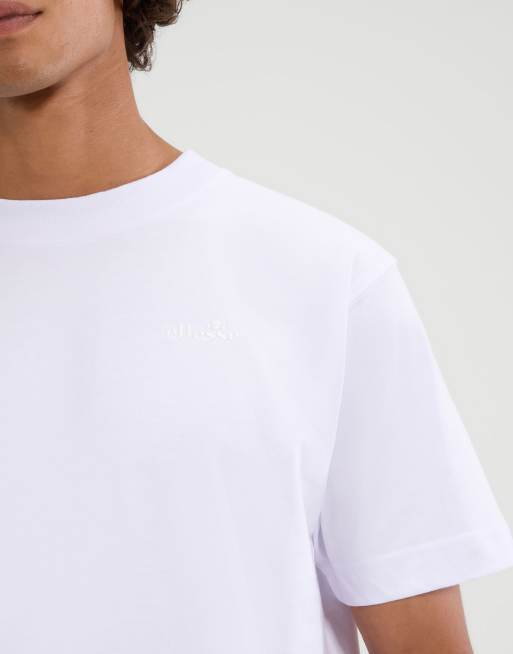 ellesse Acciano t-shirt in white, 3 of 3