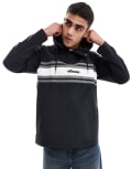 [ellesse] ellesse Agraria OH hoodie in black XS BLACK