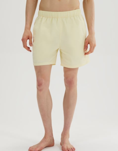 ellesse Alenza swim short in light yellow - view 1