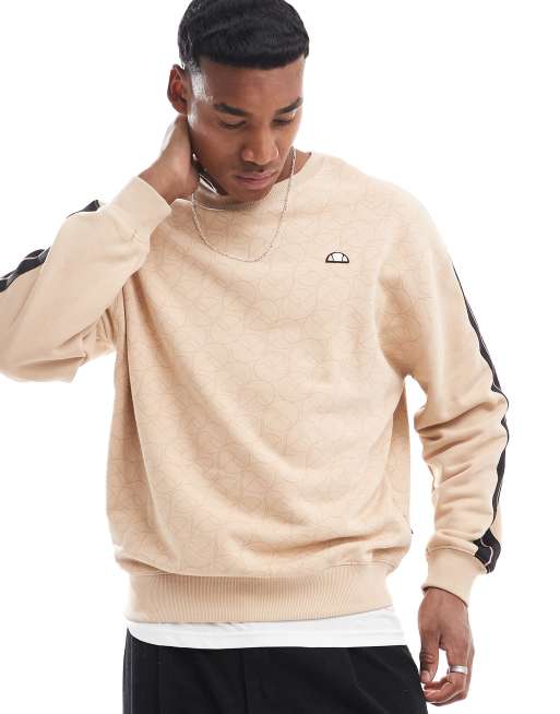 Ellesse Almora sweatshirt in beige ASOS