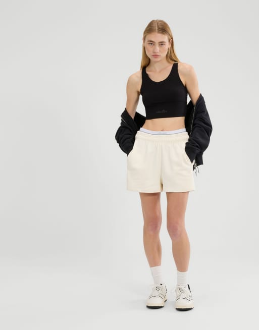 ellesse Altilia short in off white, 2 of 4