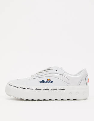 white ellesse sneakers