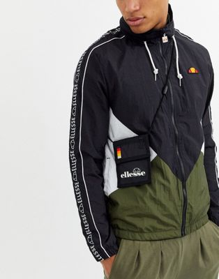 ellesse Andro pouch bag in black | ASOS