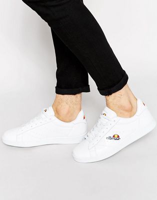 womens white ellesse trainers