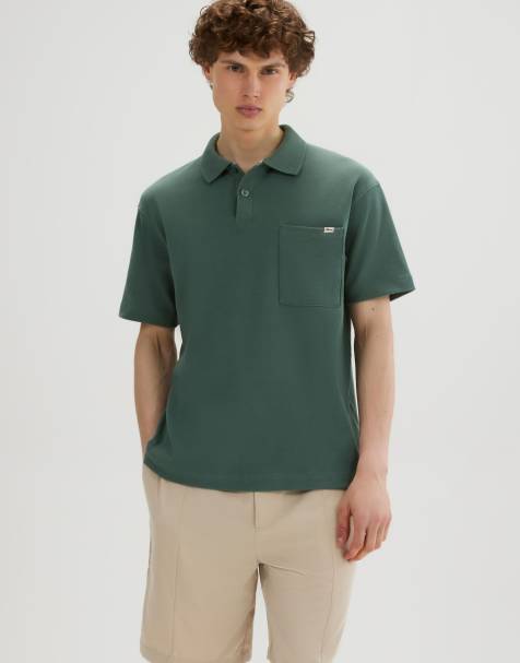 ellesse Arivito polo in dark green - view 1