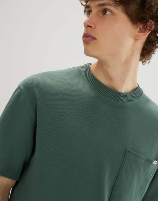 ellesse Arizi tee in dark green, 4 of 4