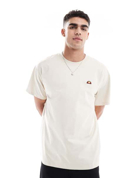Ellesse Athens t-shirt in beige - view 1