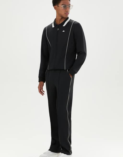 ellesse Avino track top in black, 3 of 5