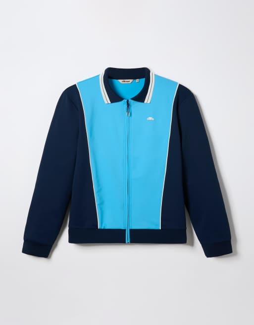 ellesse Avino track top in blue/navy, 2 of 5