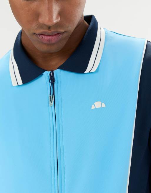 ellesse Avino track top in blue/navy, 3 of 5