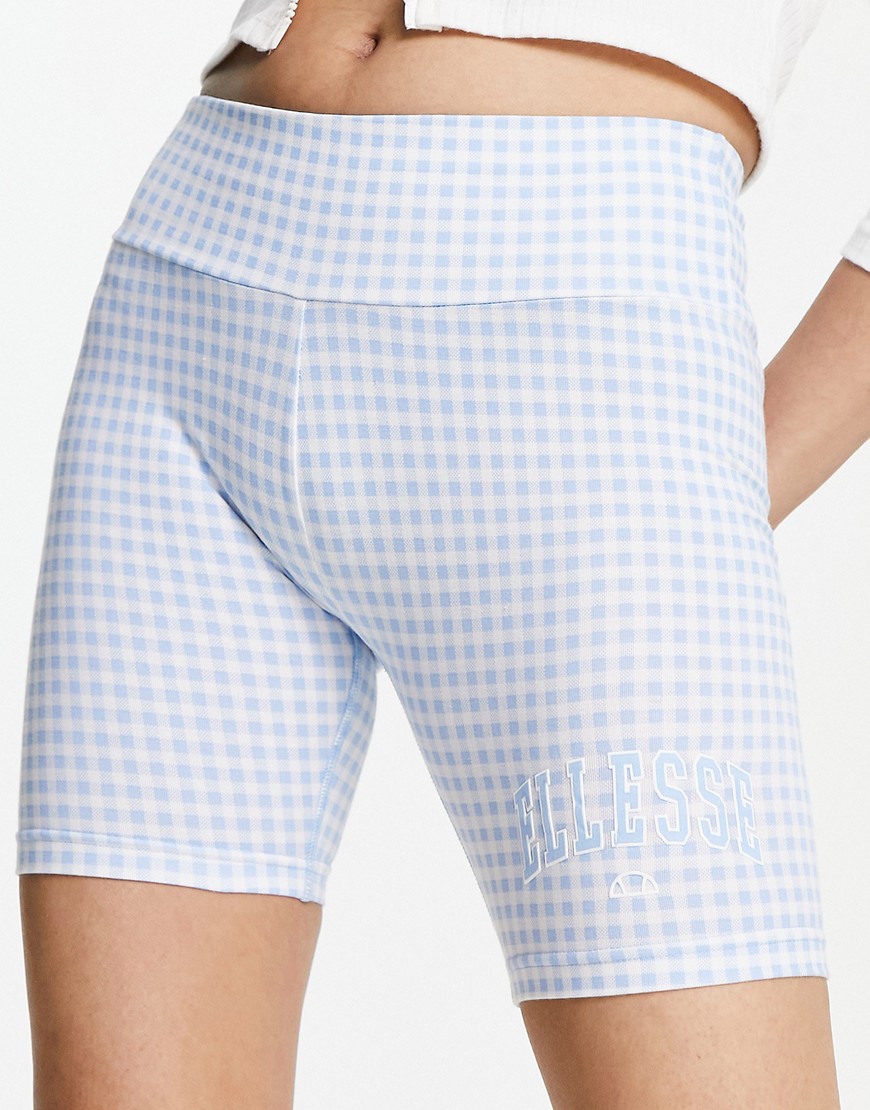Azzolino shorts in blue gingham check
