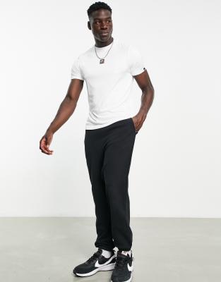 ellesse back print t-shirt in in ecru - ASOS Price Checker