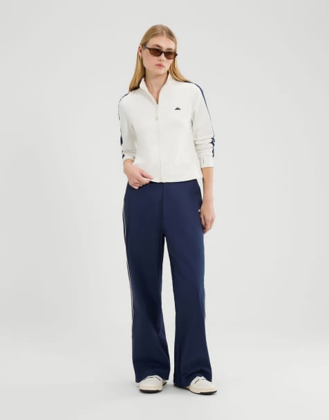 ellesse Banff track top in off white - view 1