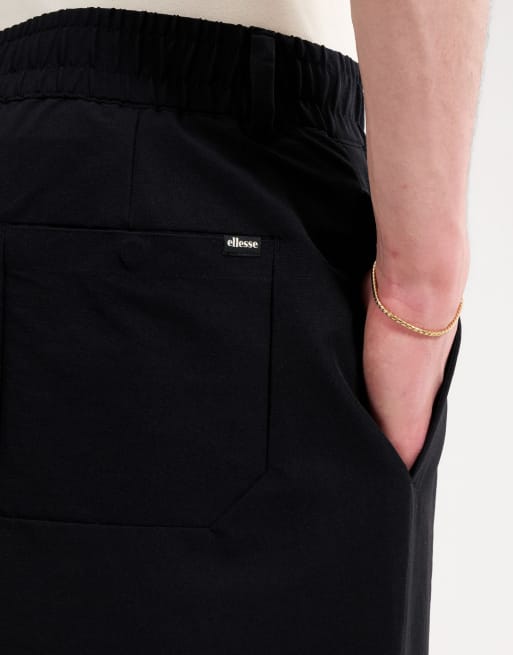 ellesse Baveno trouser in black, 3 of 4