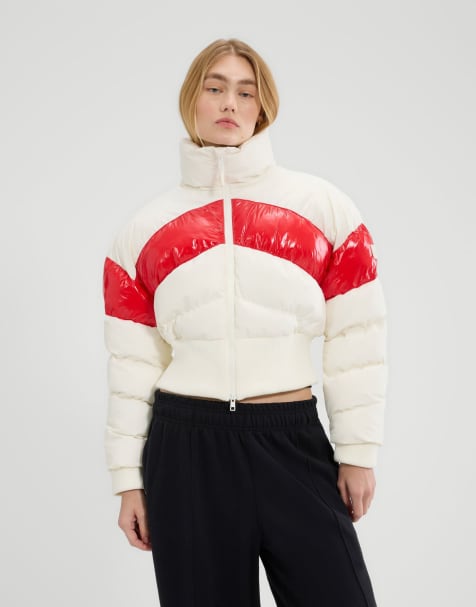ellesse Beurane jacket in off white