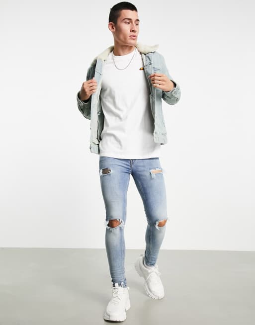 ellesse – Biały T-shirt z nadrukiem na plecach – tylko w ASOS, 4 z 4