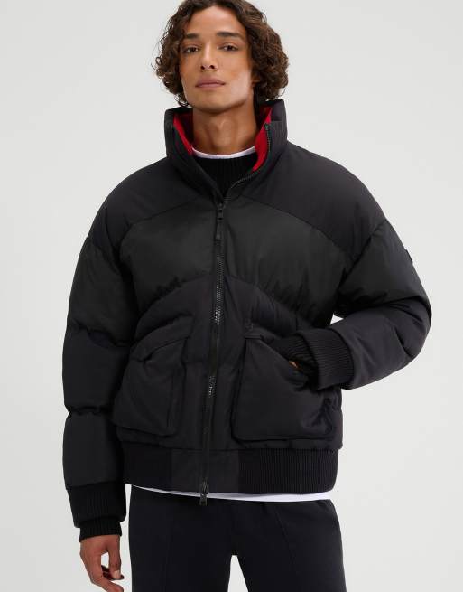 ellesse Bondone padded jacket in black, 4 of 4